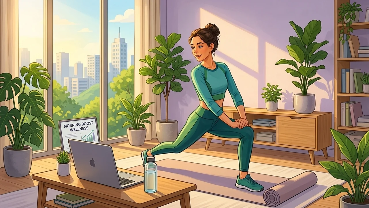 10-Minuten Morning Workout mit Video