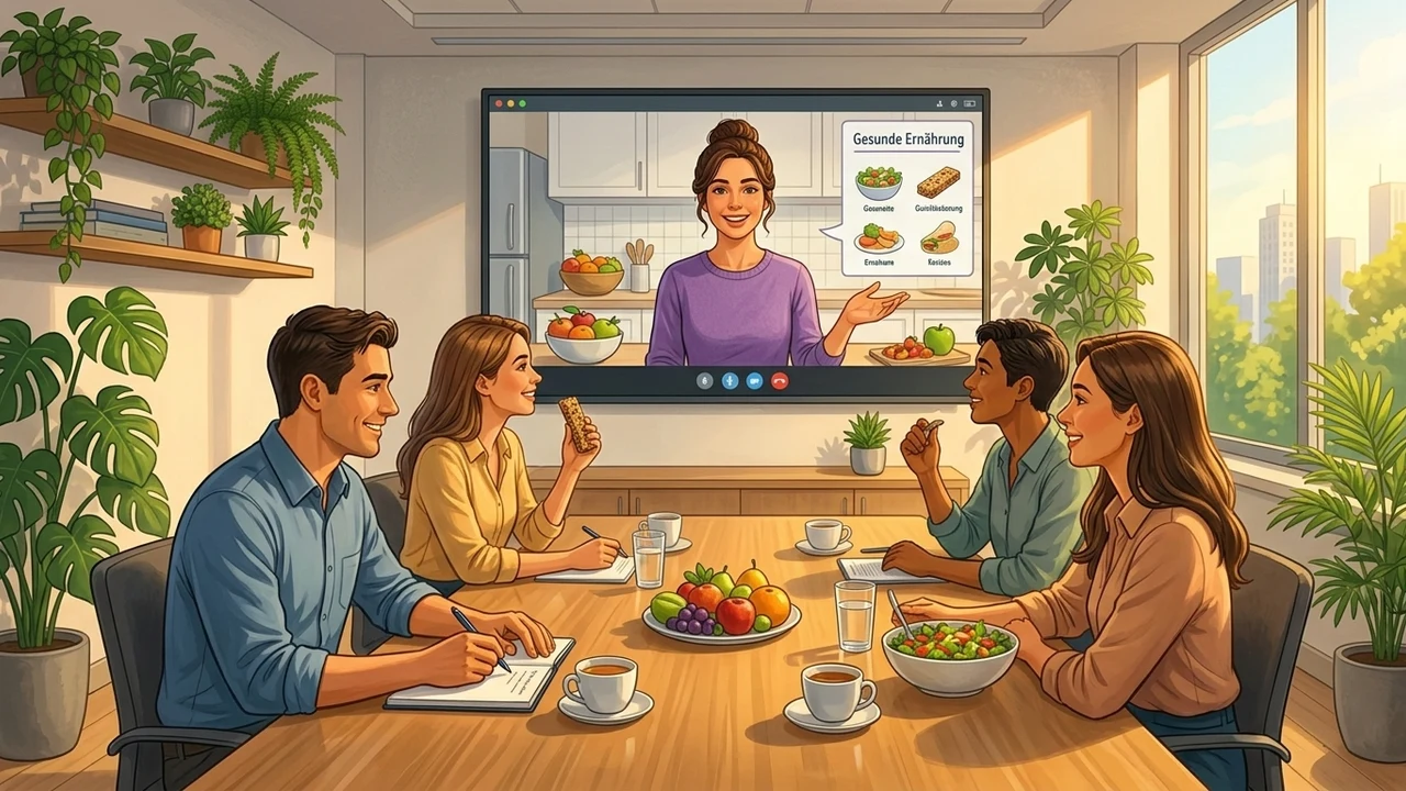 Upfit Webinar – Ernährung & Gesundheit im Arbeitsalltag