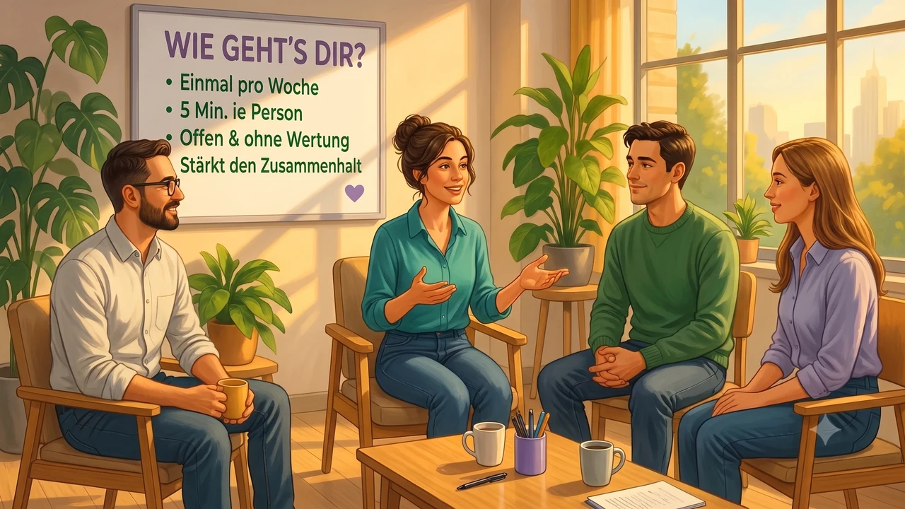 "Wie geht's dir wirklich?" — Der Check-in, der Führung spürbar macht