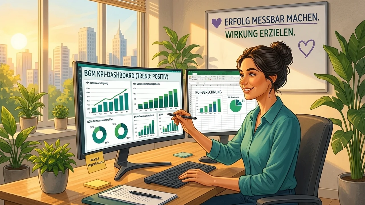 BGM-Erfolg messen: KPIs und ROI
